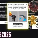 Canjea nuevos promocodes gratis en Roblox